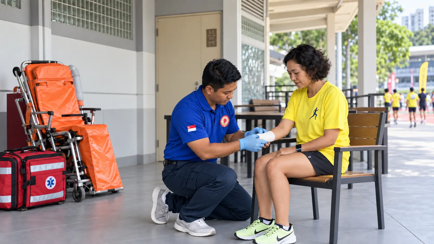 Patient care during medical transport